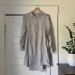 Halston 100% Linen dress
